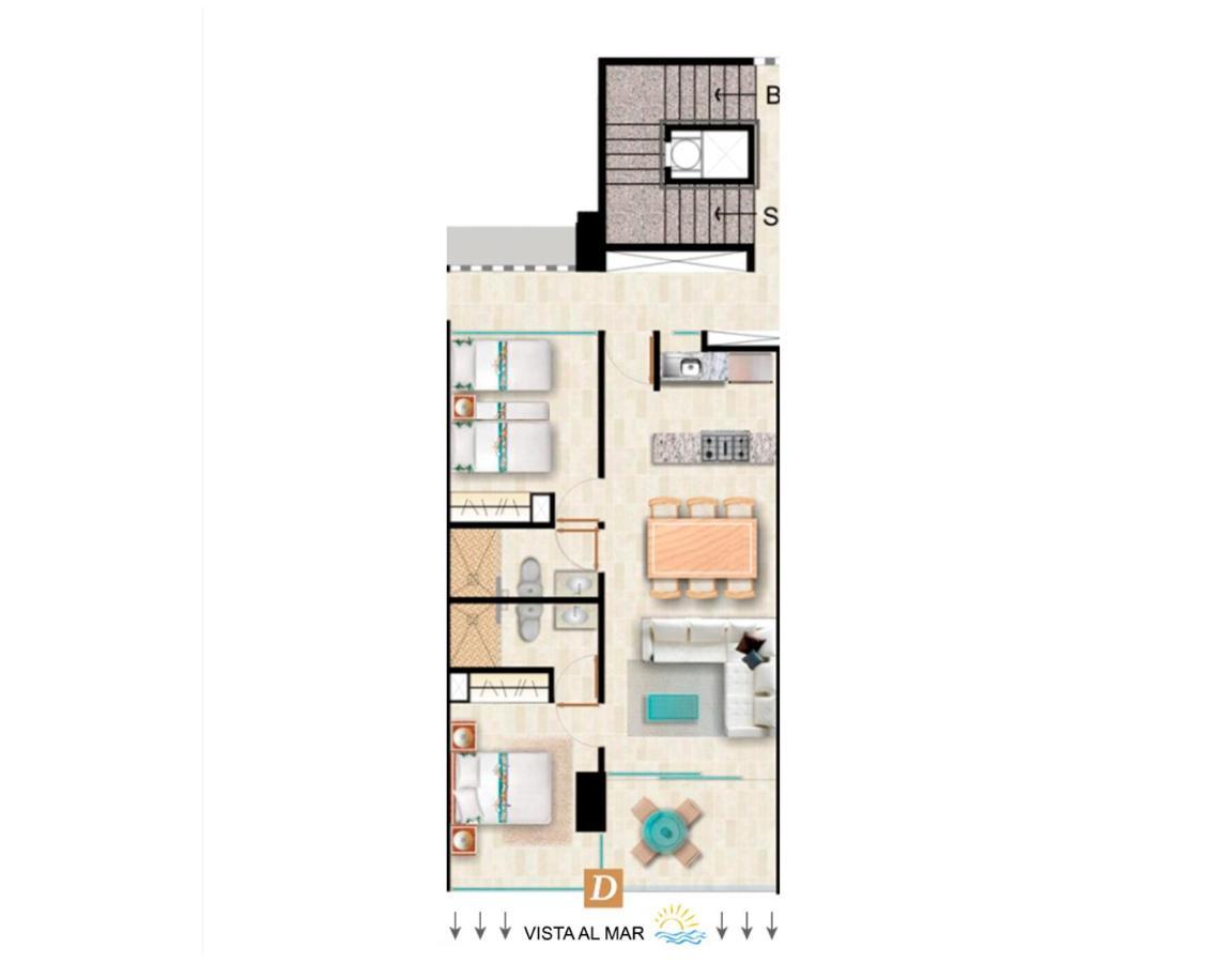 Apartamento Le Club Acapulco Habitación foto